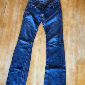 Women’s BKE Dark Washed with Light Stitching